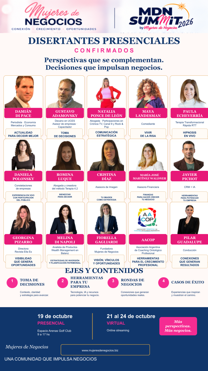 Speakers de la apertura presencial del Congreso